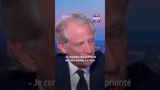 🔴 Dominique De Villepin donne la priorité quotà la lutte contre le RNquot lci info [upl. by Alejoa]