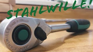 Stahlwille ratchet review  the German Snap On [upl. by Ailima629]