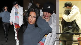 Kim Kardashian and Pete Davidsons PDAFilled DATE NIGHT [upl. by Torray]