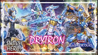 PURE DRYTRON NEW SUPPORT COMBO RANKED GAMEPLAY POST NIGHTMARE ARRIVALS YuGiOh Master Duel [upl. by Arika]