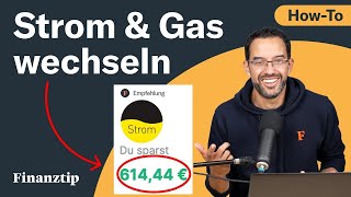 In 10 Minuten Strom amp Gas wechseln So einfach kannst Du sparen [upl. by Aneem989]