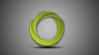 Photoshop Tutorial  Logo Design  Abstract Circle [upl. by Cyprio]