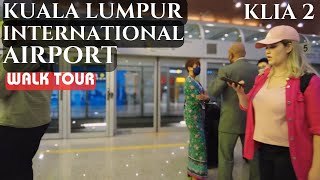 Kuala Lumpur International Airport KLIA  Malaysia 🇲🇾 walking Tour [upl. by Araiek771]