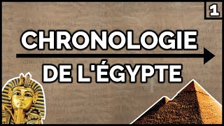 Toute la CHRONOLOGIE de lÉgypte antique [upl. by Grodin]