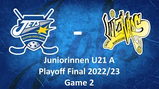 Juniorinnen U21 A Kloten Dietlikon Jets  Wizards Bern Burgdorf [upl. by Neeloj]