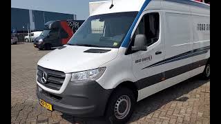 Mercedes Sprinter 160 PK L4H2 Wit VGT 71 J [upl. by Aed]