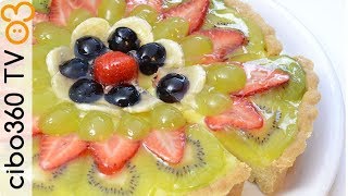 Crostata alla frutta con crema pasticcera [upl. by Raimes]