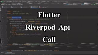 Riverpod Api Call  Tamil [upl. by Carlos]