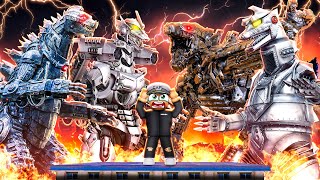 Who is the BEST MECHA GODZILLA in KAIJU UNIVERSE [upl. by Dorice]