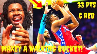 76ERS VS HORNETS REACTION 2024 CHARLOTTE HORNETS VS PHILADELPHIA 76ERS HIGHLIGHTS REACTION 2024 [upl. by Giselbert500]