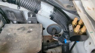 How To Install Diff Breather Kit On A D40 Navara [upl. by Ahsiadal]