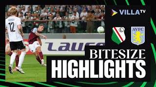 MATCH HIGHLIGHTS  Legia Warsaw 32 Aston Villa [upl. by O'Grady336]