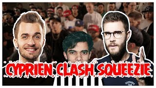 Cyprien CLASH Squeezie  CLIP OFFICIEL [upl. by Liek193]