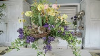 Everlasting Spring Flower Arranging Floristry Tutorial [upl. by Elinad]