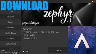 DOWNLOAD Zephyr Hacked Client WORKS 2024  Ambrosial [upl. by Nosde]