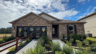 TOUR INSIDE THE NEWEST LUXURY 1STORY MODEL HOUSE NEAR HOUSTON TEXAS [upl. by Stoller207]