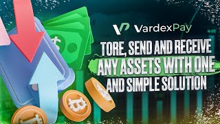 🔴 VardexPay  Online Wallet for Cryptocurrencies and Fiat Assets 🔔 [upl. by Ahsiadal]