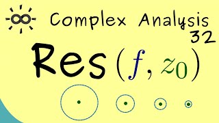 Complex Analysis 32  Residue [upl. by Ohl]