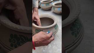 Pottery painting viralshort [upl. by Leugimsiul]