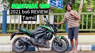 Dominar 400 2021 model bs6 review🔥  tamil automobile dominar400modified bikereview [upl. by Isayg]