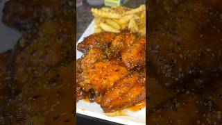 AIR FRIED BUFFALO LEMON PEPPER WINGS 😋 [upl. by Gil370]