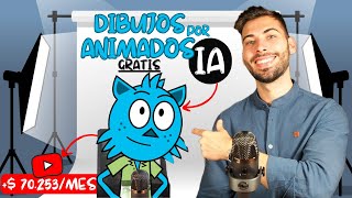 Crea Dibujos Animados por IA para MONETIZAR en Youtube 👾 Tutorial GRATIS paso a paso [upl. by Cain]