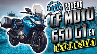 EN EXCLUSIVA💥 Prueba CF MOTO 650 GT ¿¿BUENA OPCION😵Diego Grande [upl. by Adelric]