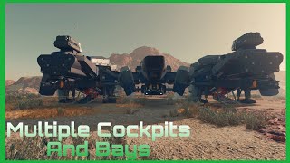 Starfield Mutiple Cockpits And Landing Bays Free Mod Review [upl. by Drice328]