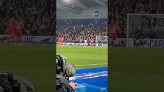 Tariq Lamptey almost puts Brighton ahead against Liverpool  Brighton vs Liverpool highlights [upl. by Leventis796]