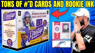 A FUN RIP 2024 PRESTIGE FOOTBALL MEGA BOX REVIEW [upl. by Eilrak661]