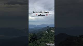 Genting Highlands🗻🗻📍Malaysia 🇲🇾reels malaysia mountain gentinghighland [upl. by Anirbak]