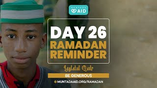 Ramadan Daily Reminder 26 [upl. by Buote915]