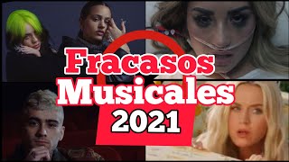 ❌ FRACASOS MUSICALES DEL 2021🎵PEORES CANCIONES DE ESTA PRIMERA MITAD DEL AÑO⬇️🔊 GOMUSIC 🎶 [upl. by Garate]