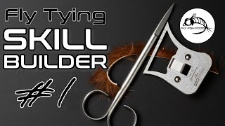 Fly Tying Skill Builder 1  Half Hitch Deer Hair amp Zonker Strips [upl. by Keli]