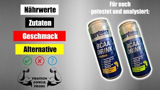 BCAA Drink DM Test  Macht das überhaupt Sinn ZutatenAnalyse [upl. by Lorre542]