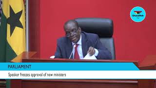 Shocking Parliament adjourned AkufoAddos ministerial nominees not approved [upl. by Stoughton]