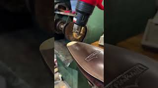 shoes leatherrepair shoeshiner repairshoes handmade automobile restoration [upl. by Anayek]