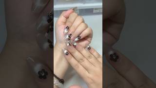 ASMR applying press on nails pressonails nails nailsupplystore asmrvideo nailsart [upl. by Yesnil]