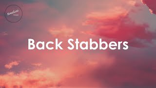 The OJays  Back Stabbers Lyrics [upl. by Enayr]