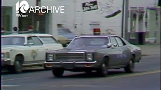 WAVY Archive 1979 Newport News Steelworkers Strike and State Troopers [upl. by Kacey]