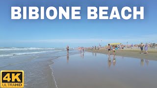 Bibione Italien Beach Walking Tour 4K UHD [upl. by Breed]