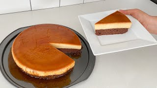 Receta Fácil De Chocoflan  Pastel Imposible [upl. by Enyamart969]