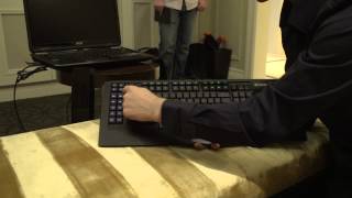 Steelseries Apex amp Apex Raw Gaming Keyboards  Linus Tech Tips CES 2013 [upl. by Anieral]