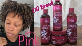 50 Lusters Pink Shea Butter Coconut Oil Line Review [upl. by Jeffie]