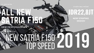 SUZUKI SATRIA F150 2019 Model  Release Date [upl. by James716]