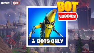 How To Get BOT LOBBIES in Fortnite Season 4 Bot Lobby Tutorial [upl. by Shamus]