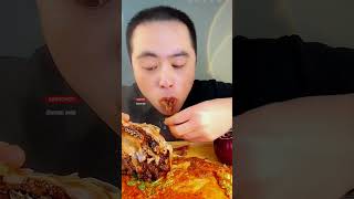 Spicy Goat head eatingasmr mukbang asmreatingshow decenteats eatshow foodeatingshow [upl. by Malonis]