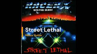 Racer X  Street Lethal Backing Track original minus guitar [upl. by Ancelin]