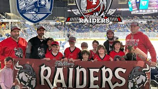 472024  Fitchburg Raiders  RedPenguins go to Worcester Railers Game [upl. by Lebyram352]