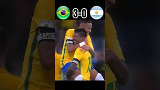 Brazil 🆚 Argentina 30  Neymar Leads Brazil to Victory Over Messi Argentina  2018 World Cup [upl. by Nnylkoorb823]